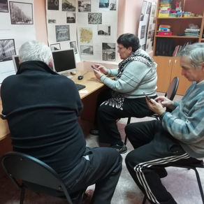Занятие в студии "Народный университет"