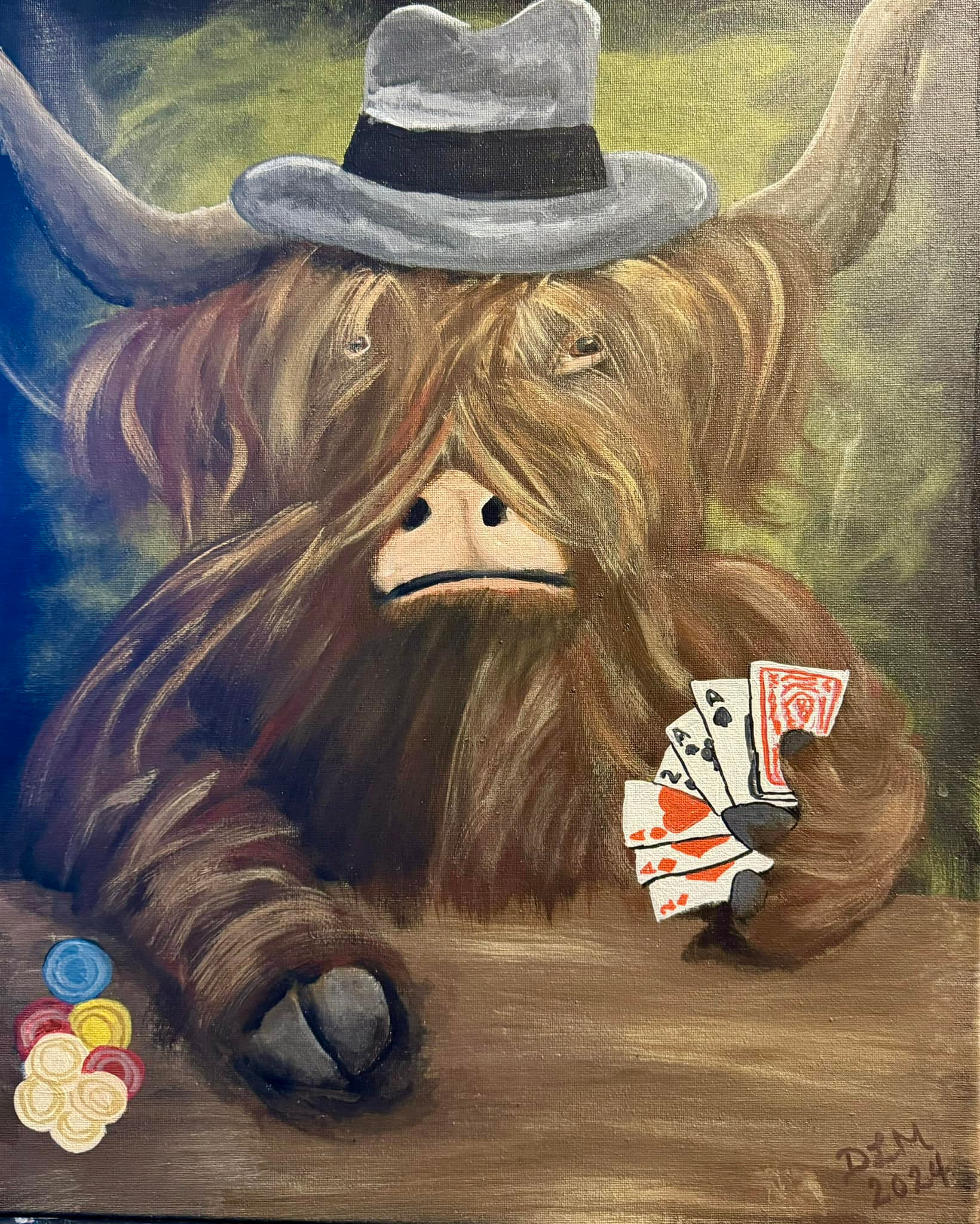 Aces Highland Card