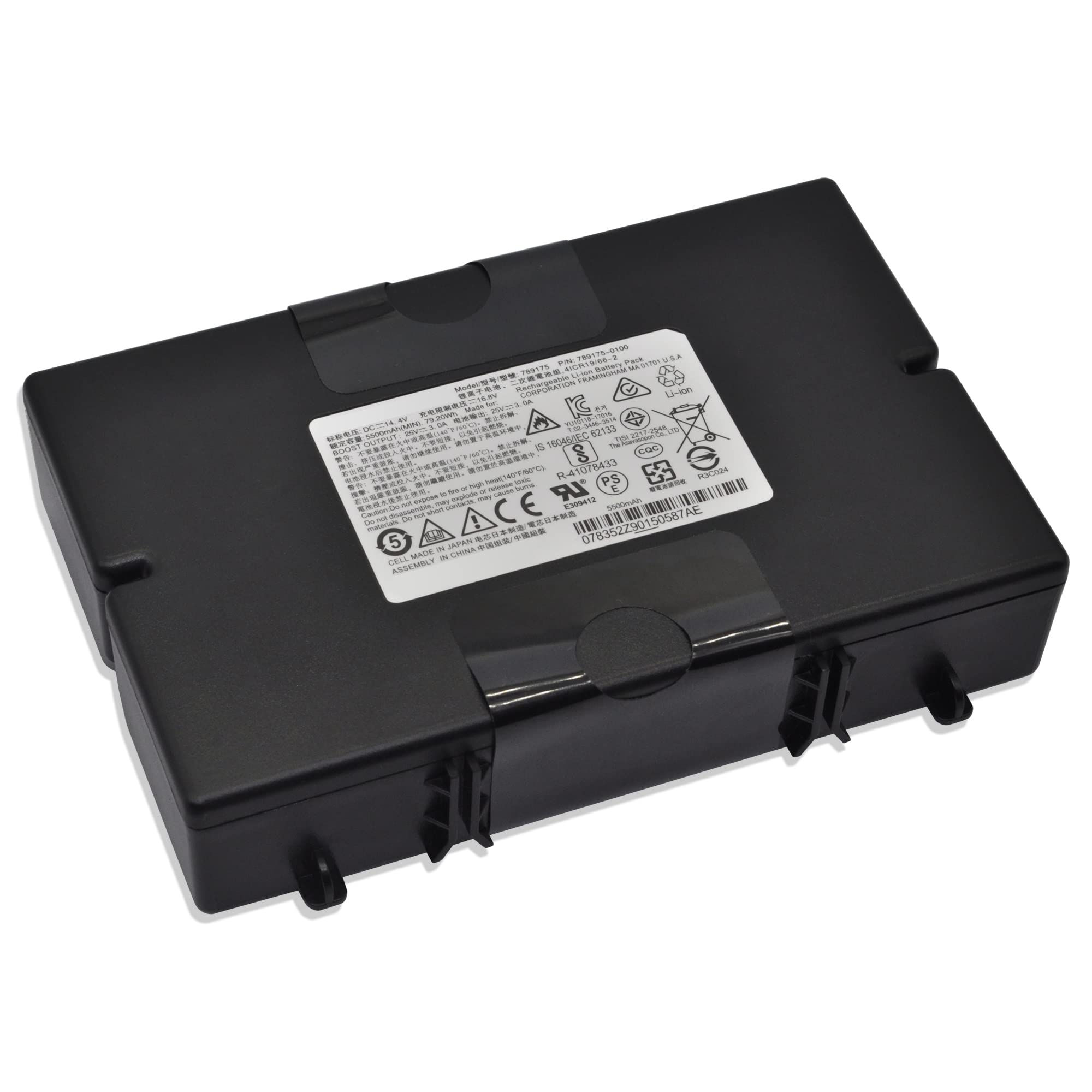 ANCBD 078592 789175 Battery Replacement for Bose S1 Pro 789175-0110 4INR19/66-2