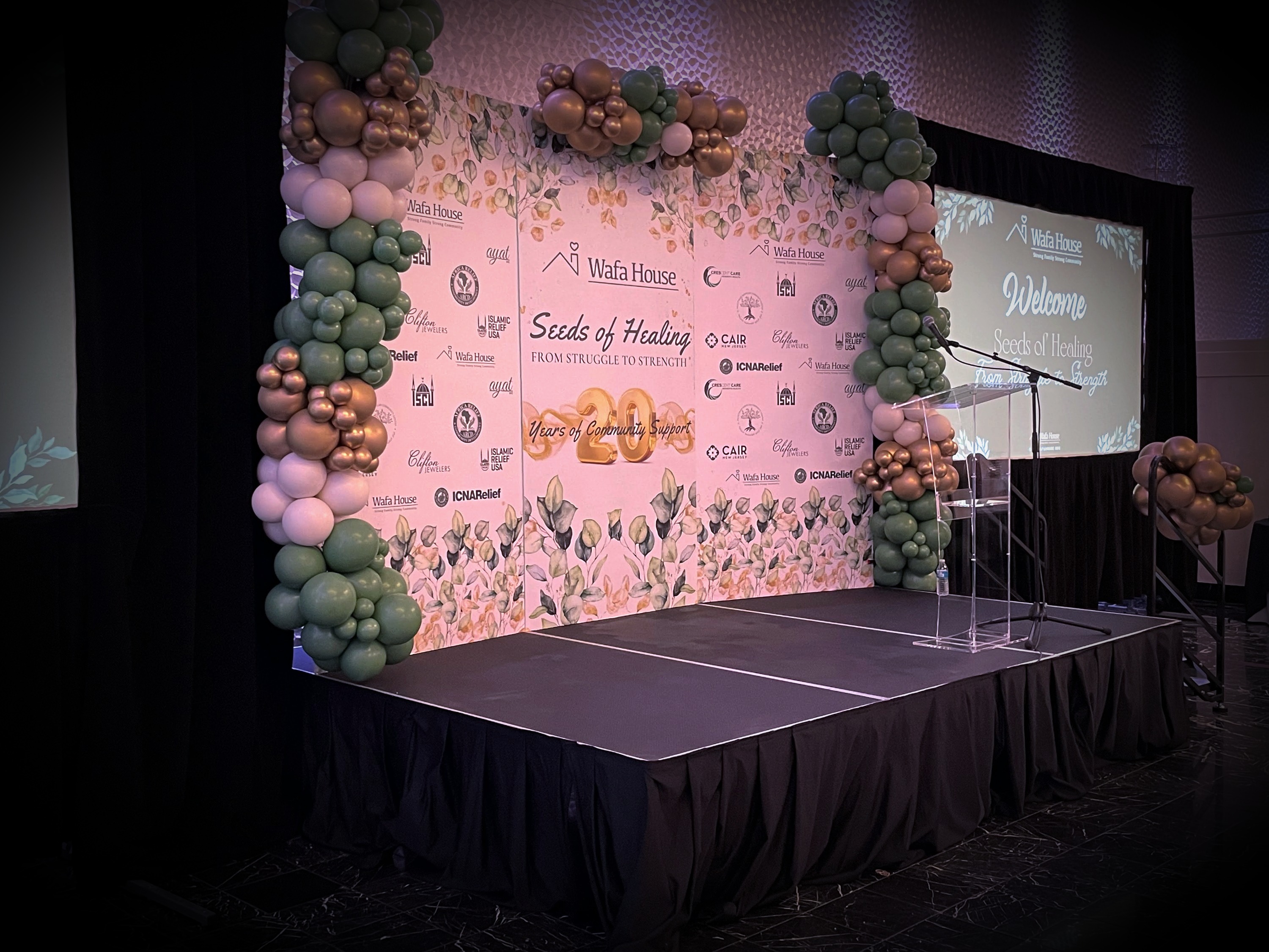 Stage rental NJ Bergen AV