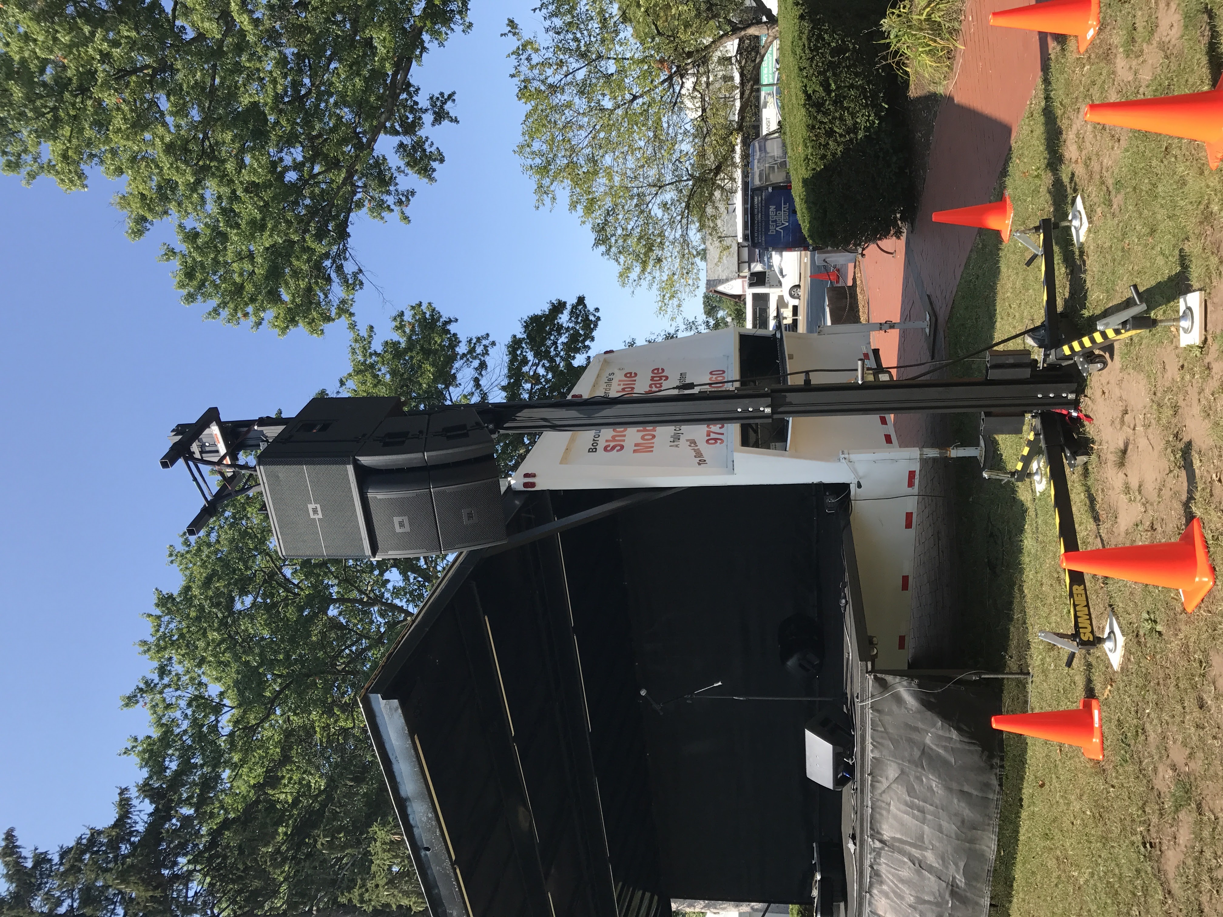 Professional AV outdoor setup NJ