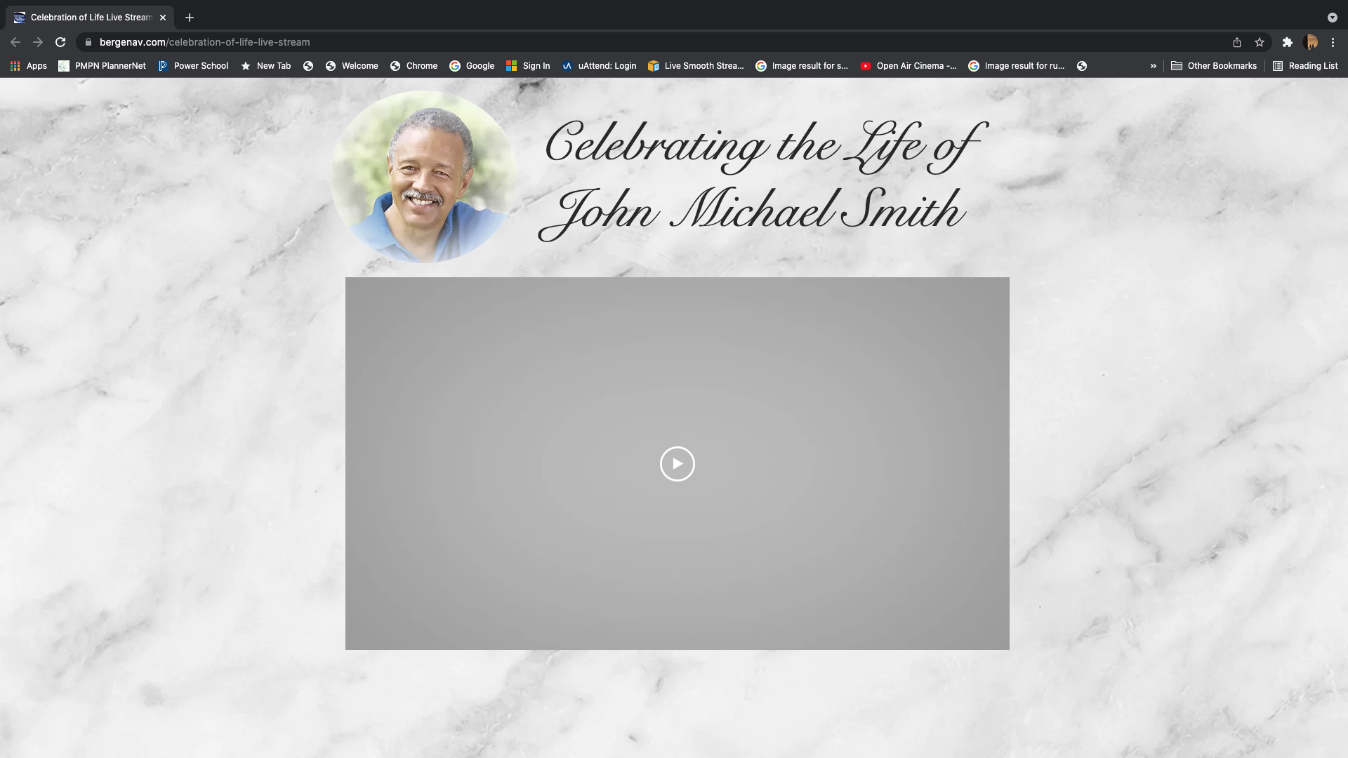 Funeral streaming NJ Bergen AV