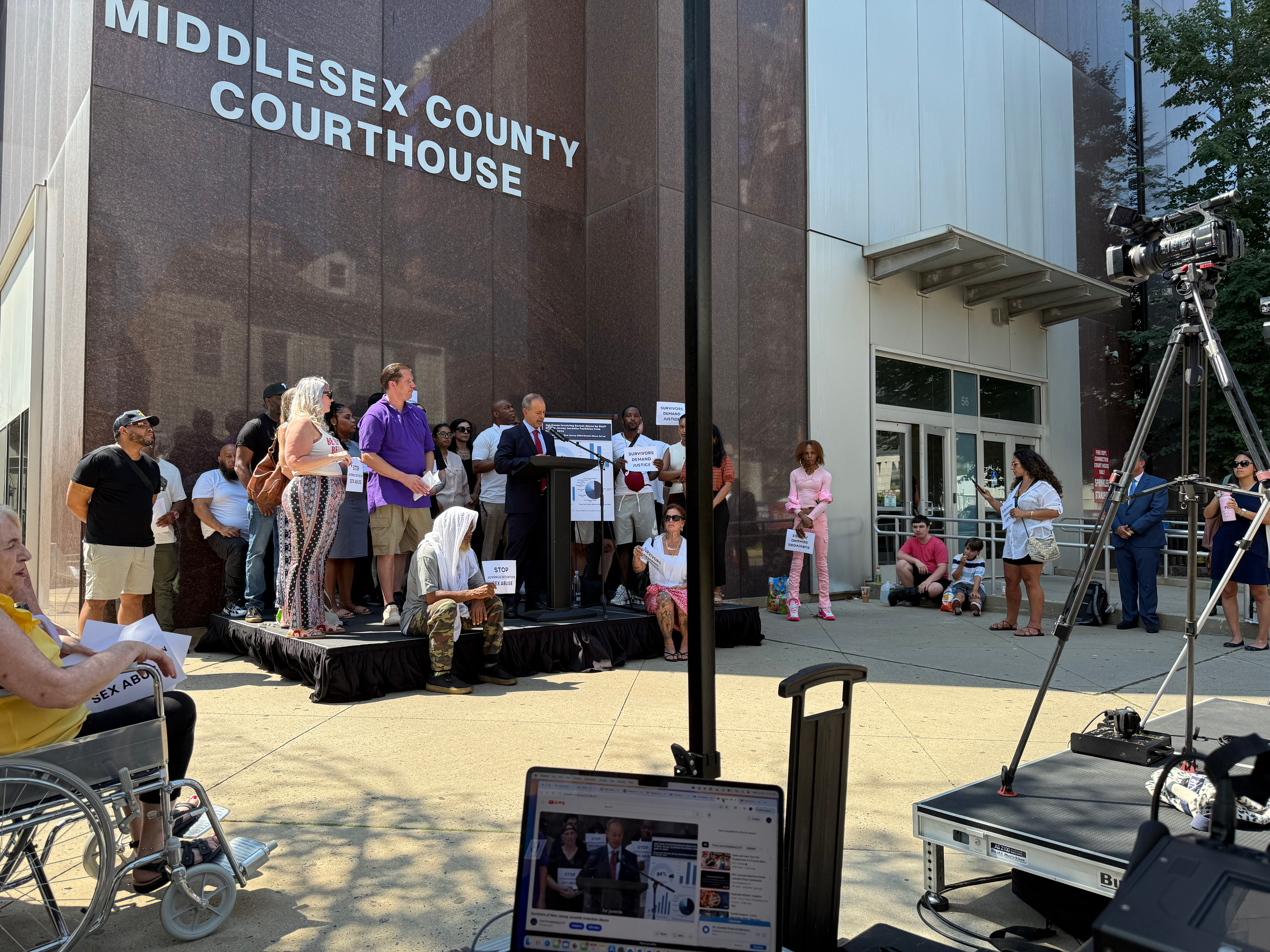 Live streaming political event NJ