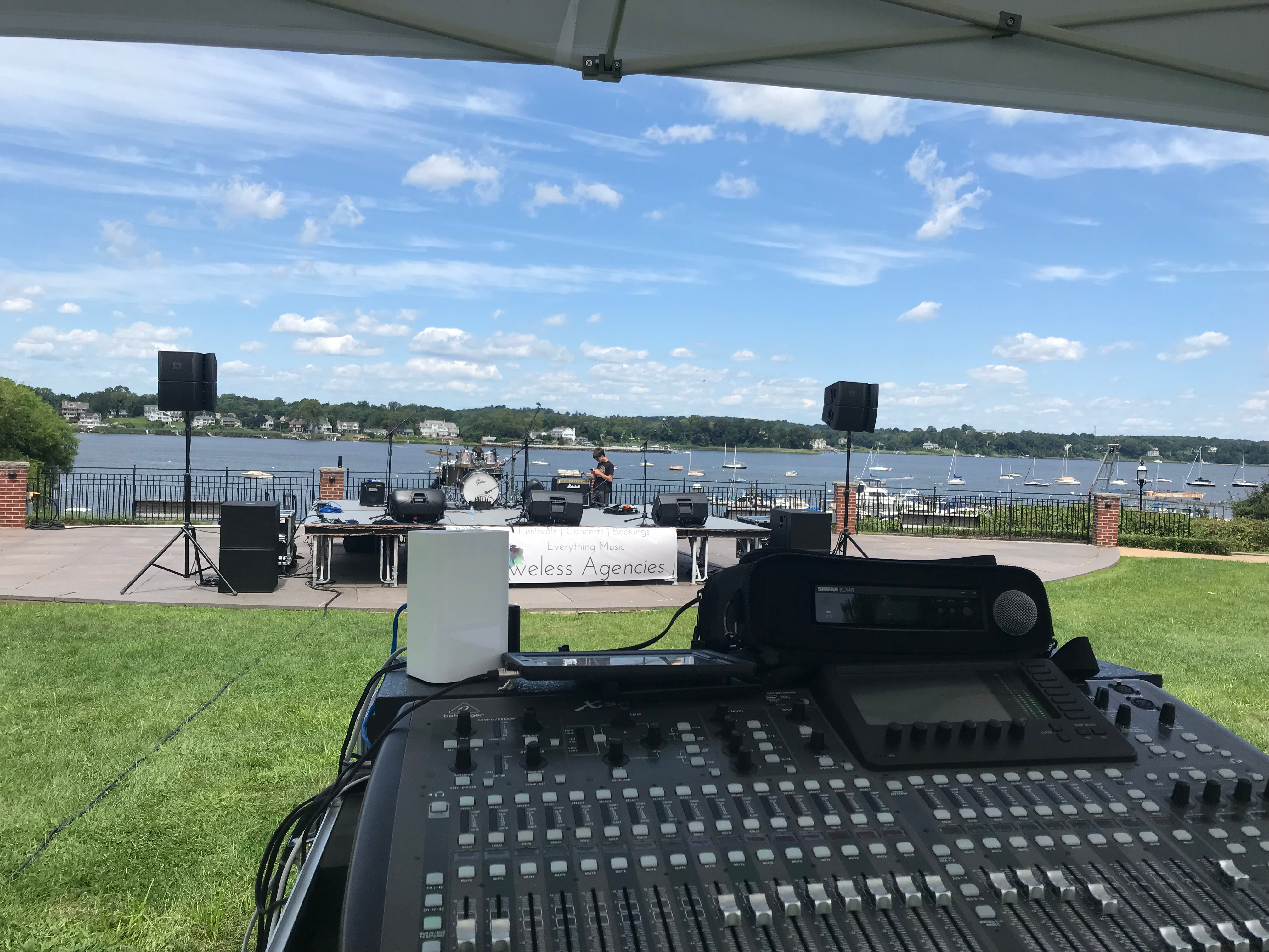 Bergen AV dinner event sound system