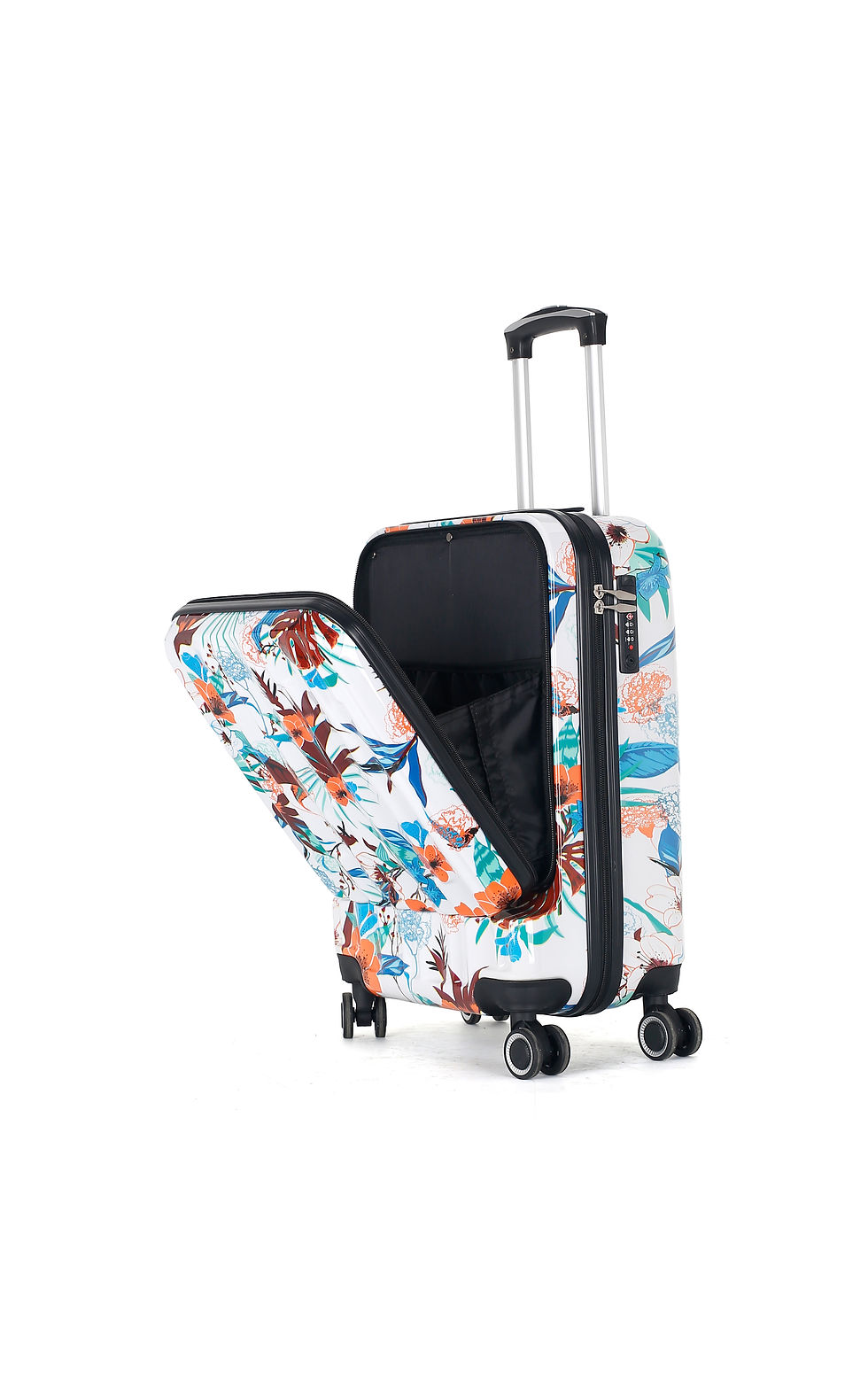 Thumbnail: Hard Suitcase With Front pocket-19YL02001