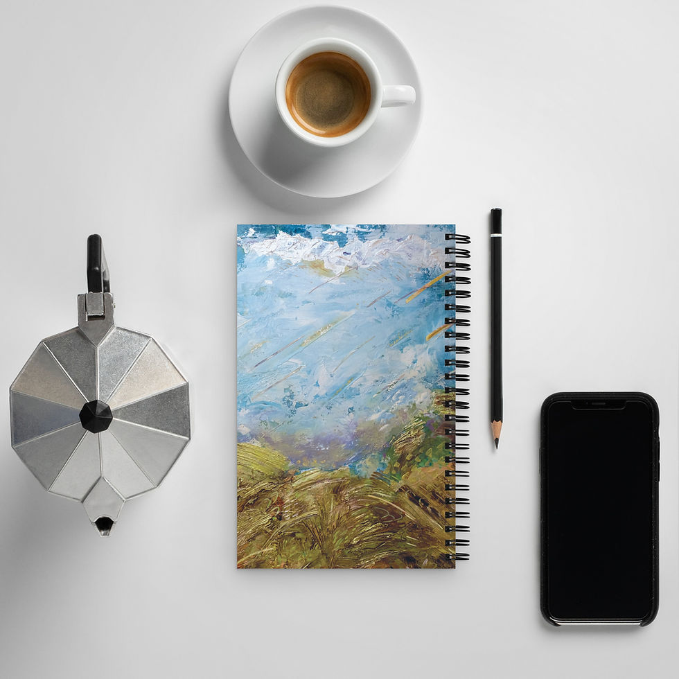 Thumbnail: Ninth Child spiral notebook