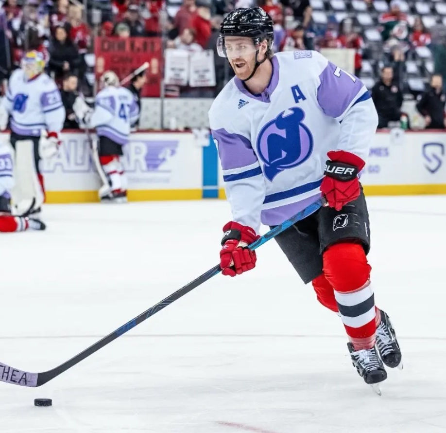 Dougie playing with Thea's stick