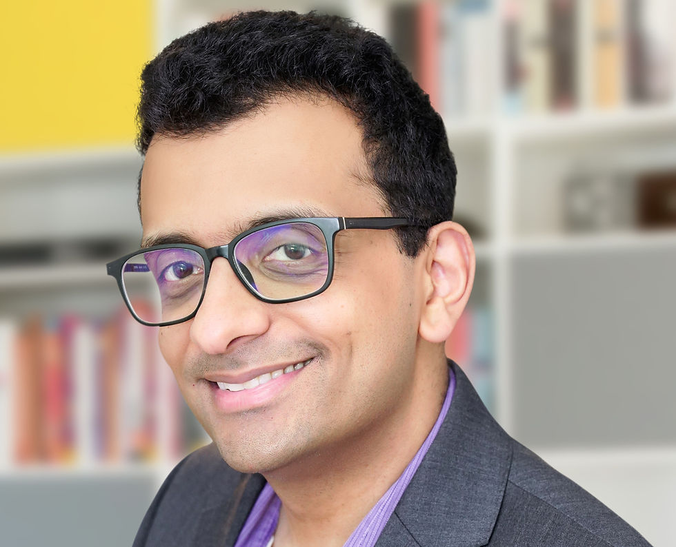 Aamir Hussain, author of the debut novel Under the Full and Crescent Moon