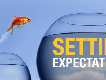 SUCCESS IS A MATTER OF EXPECTATION