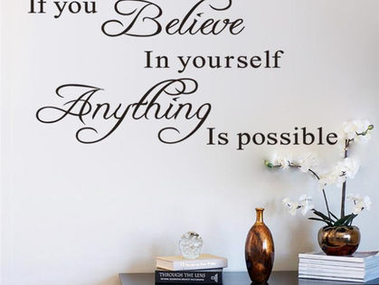 You are What You Perceive Yourself to BE.