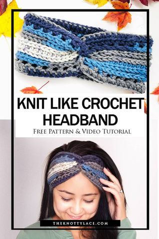 Knit-like Stitches Crochet Headband | Free Pattern & Video Tutorial 📺
