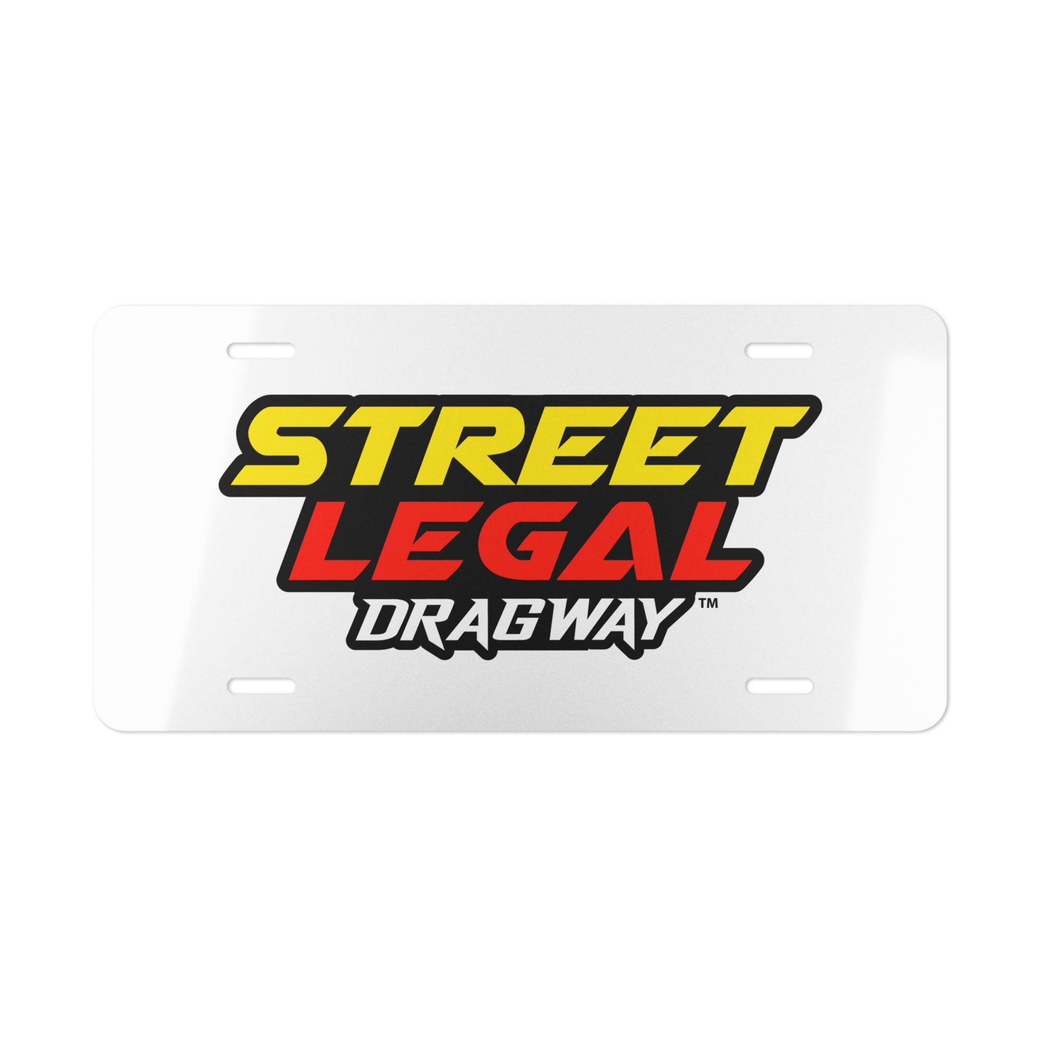 STREET LEGAL DRAGWAY Vanity Plate