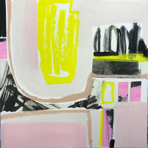 abstract artwork and paintings. Colourful, expressive, large abstract British artist. A statement piece with a contemporary style. Art work for interior design, homes, interior style. Abstract art lovers and abstract art buyers. Modern art