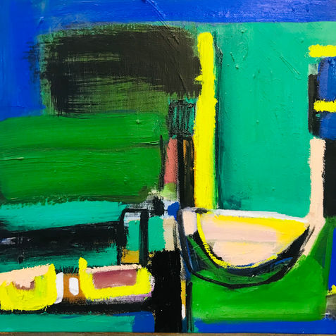 abstract artwork and paintings. Colourful, expressive, large abstract British artist. A statement piece with a contemporary style. Art work for interior design, homes, interior style. Abstract art lovers and abstract art buyers. Modern art
