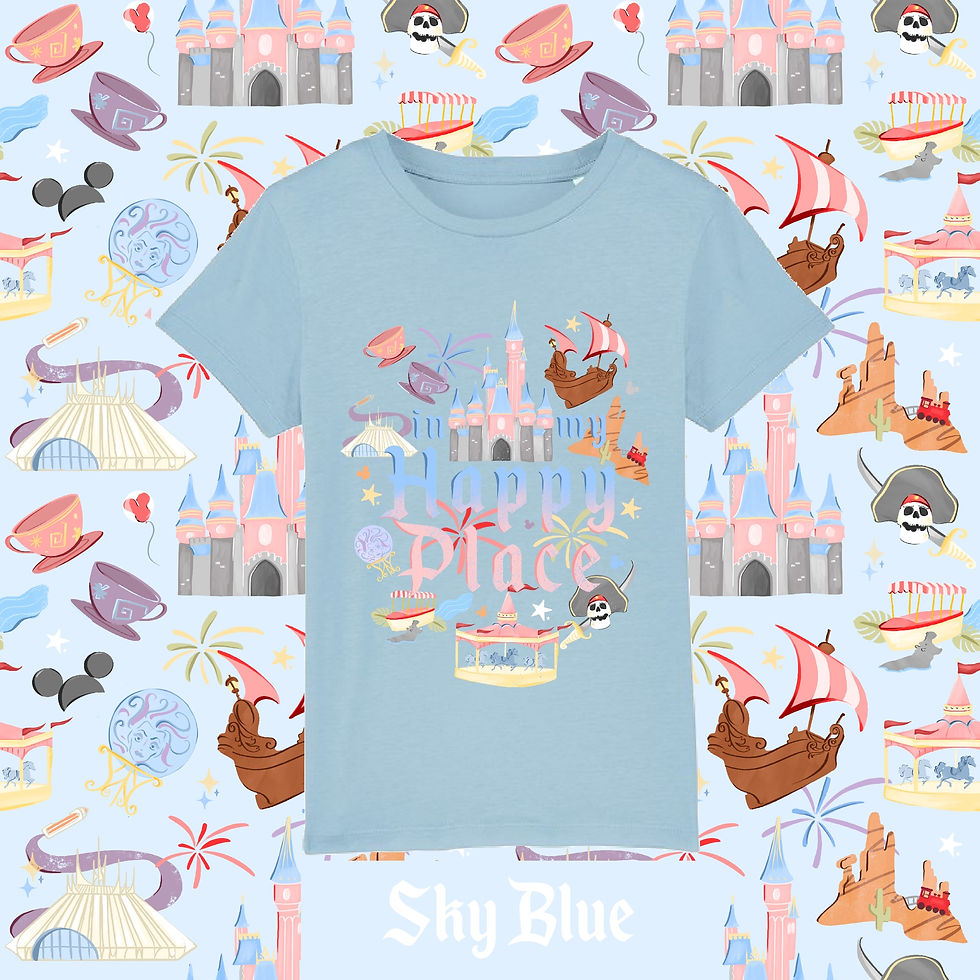 Thumbnail: Children's Happy Place Tees