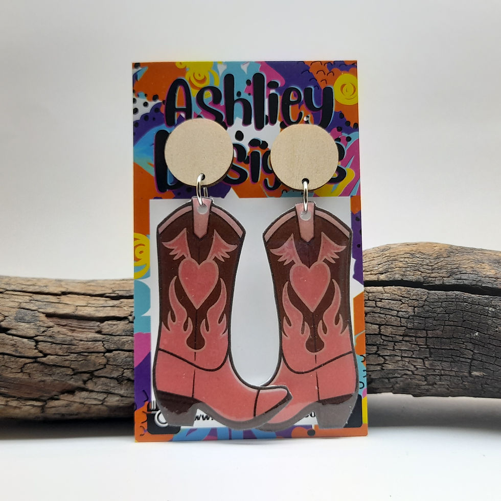 Cowgirl Boot Dangles