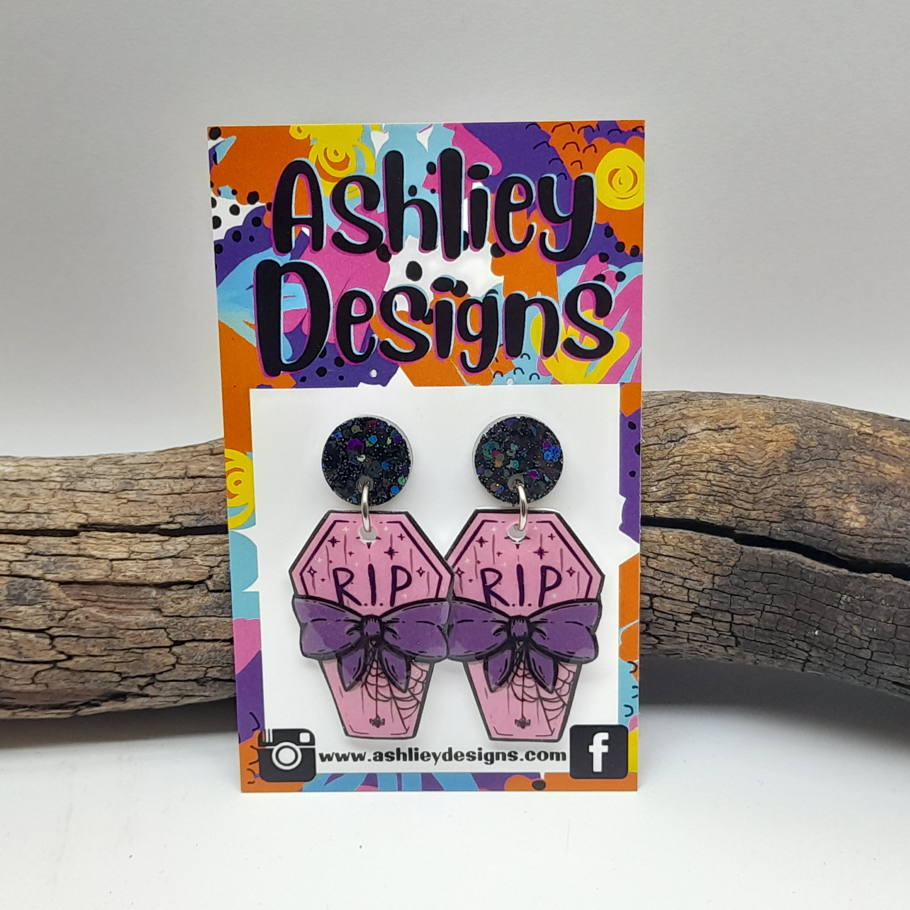 Small Coffin Dangles