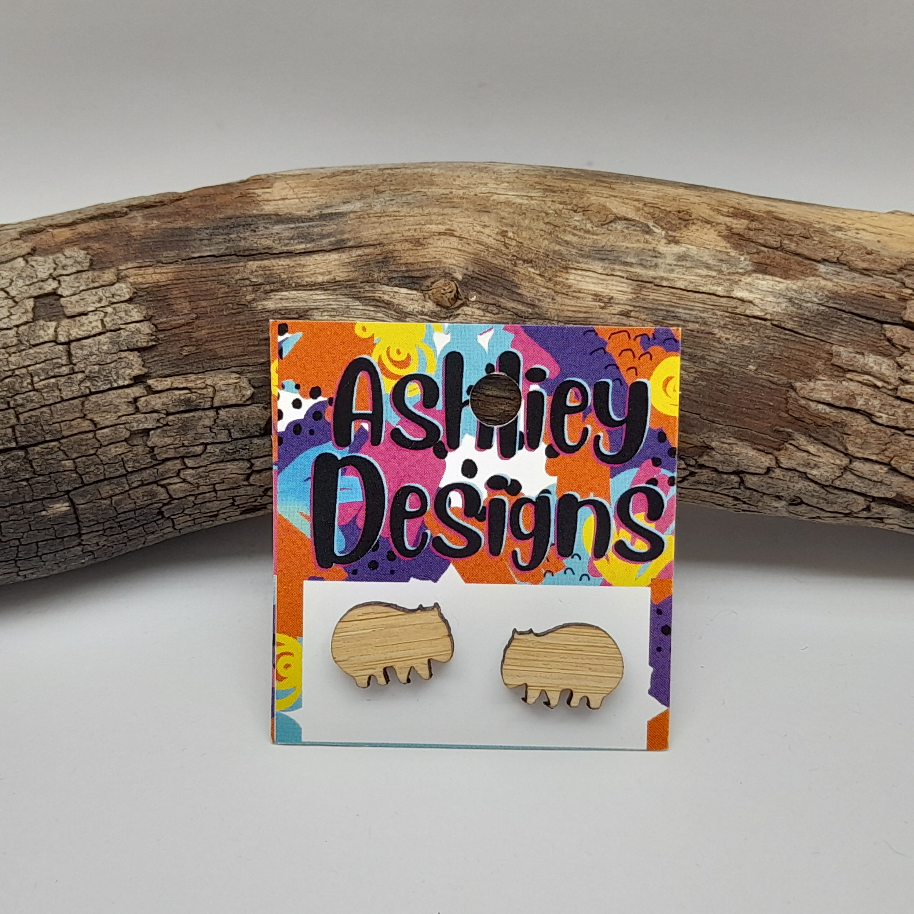 Wood Wombat Studs