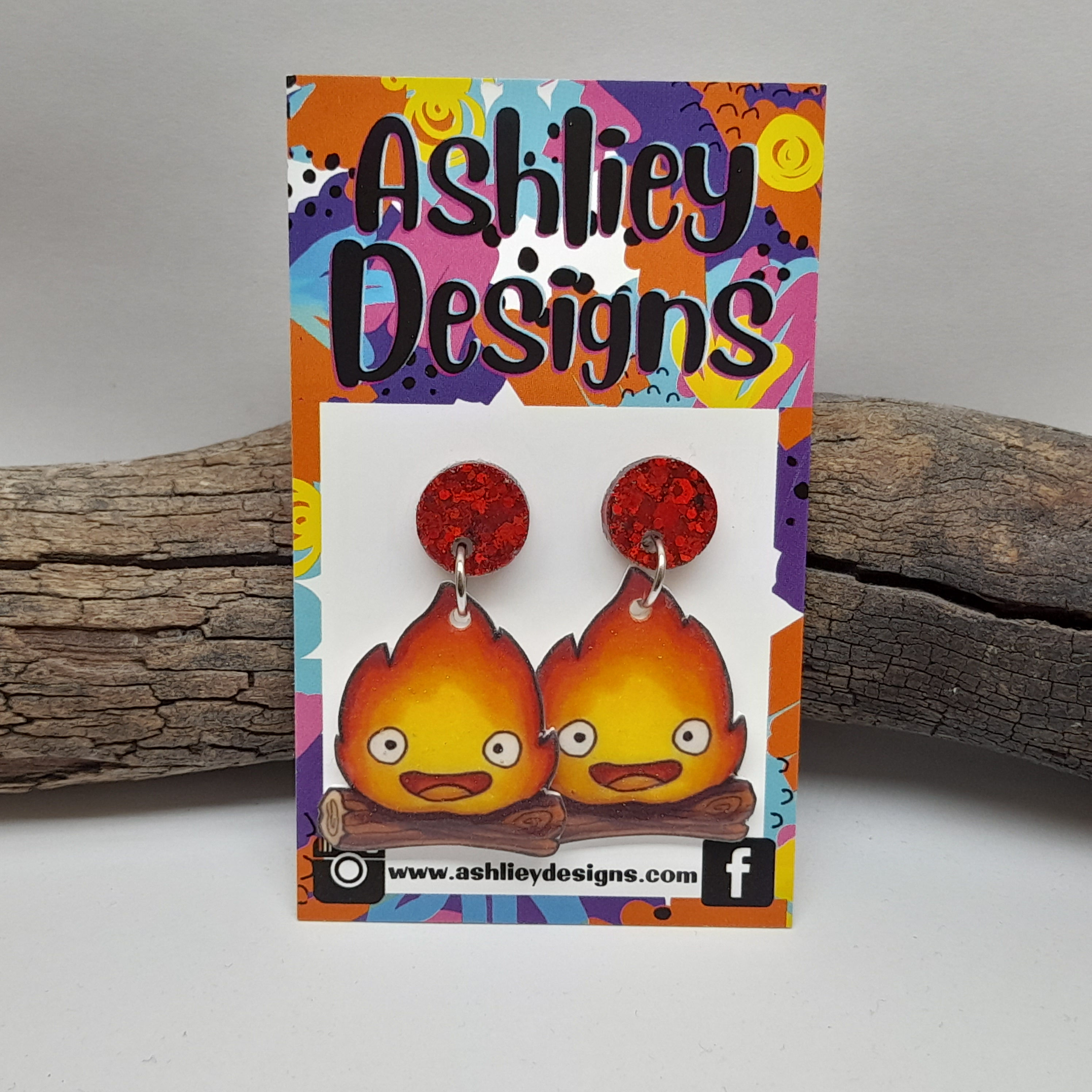 Small Calcifer Dangles