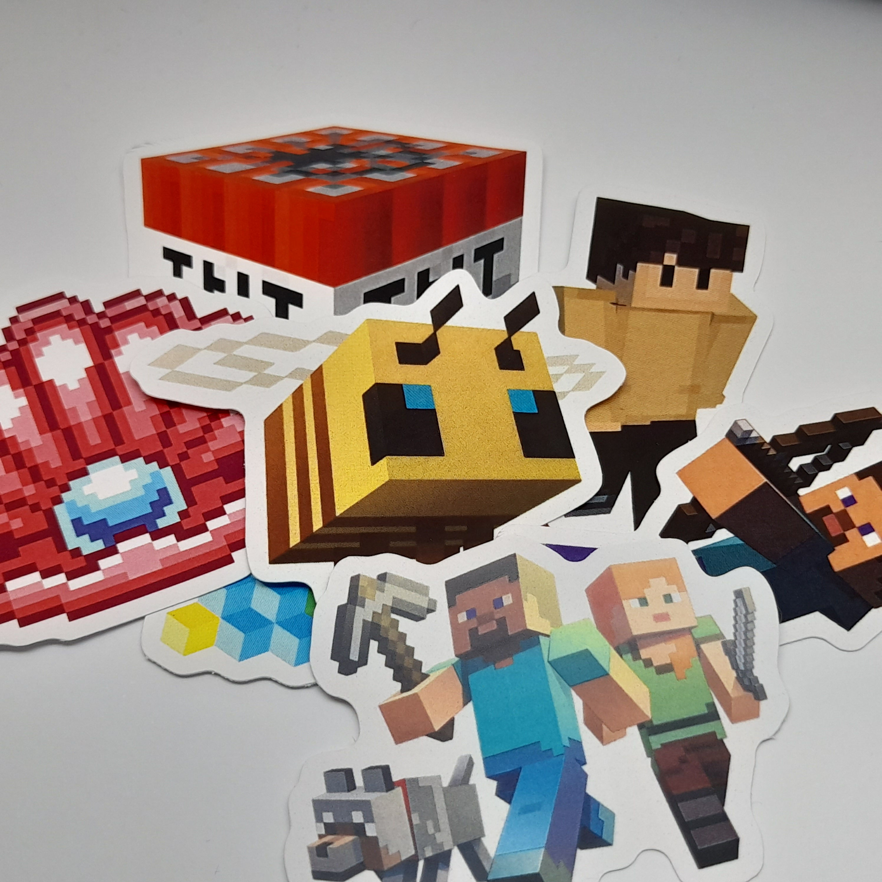 Mixed Minecraft Vinyl Sticker Pack