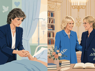 Diana ölelése vs. Camilla fotója: Királyi kettős mérce a Pride hónap árnyékában