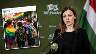 Autista gyerekek fotója miatt bírálják a Mi Hazánk politikusát