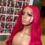 Thumbnail: Strawberrry custom color 22” frontal wig