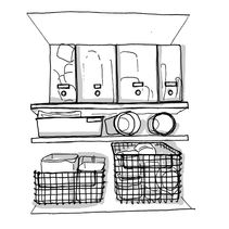 【整理収納】お弁当グッズはどこに?③~おお!スッキリ♪~