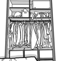 【我が家のクローゼット】我が家の寝室ギチギチ問題!折れ戸やめました。