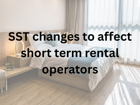 SST Expansion 2025: Why Short-Term Rental Operators in Malaysia Need to Pay Att ention