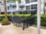 tucci frame outdoor hammock replacement netting for condominium Singapore