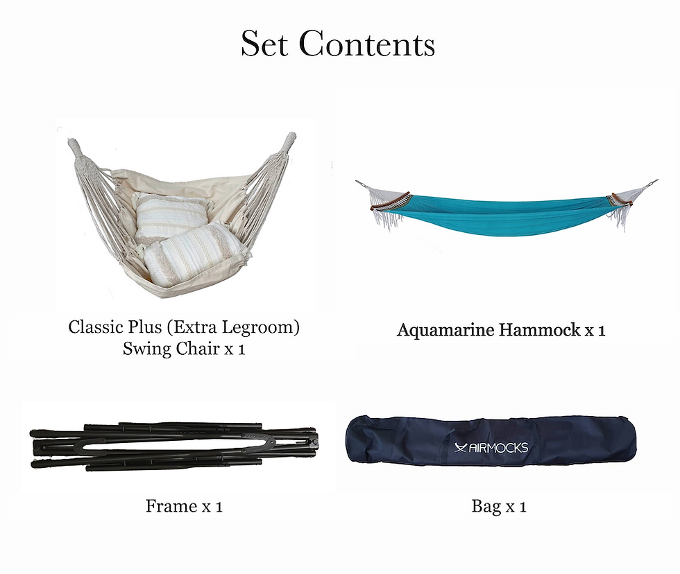 Thumbnail: Aquamarine (Soft) + Classic Plus Swing Chair