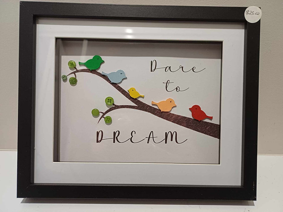 Bird on Branch - Dare to Dream