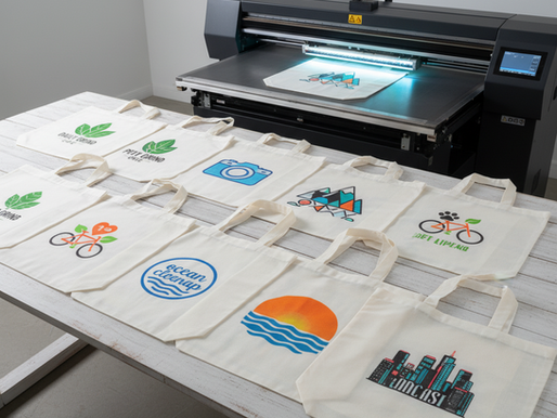 Eco bags personalizáveis: 10 ideias de design e aplicações para fortalecer sua marca com impressão digital