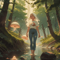 walk in woods.gif
