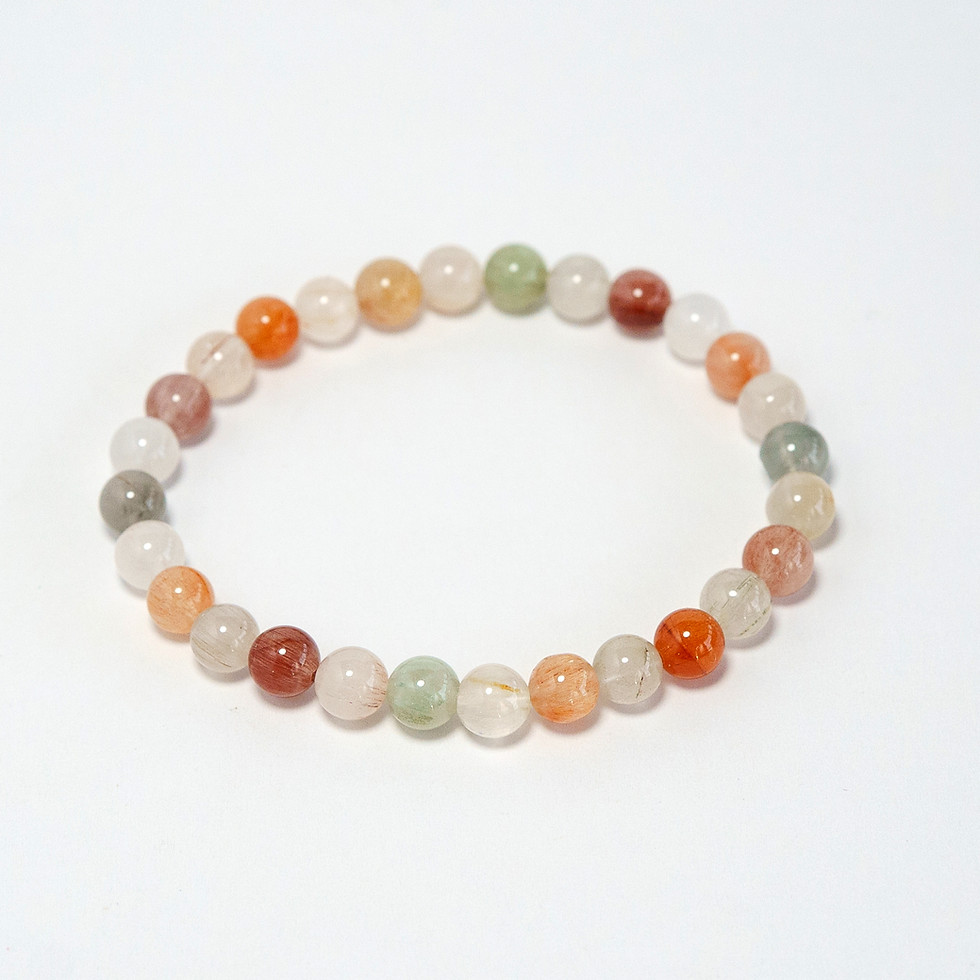 Thumbnail: Rabbit-Hair Rutilated Quartz Bracelet
