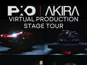 Virtual production stage tour
