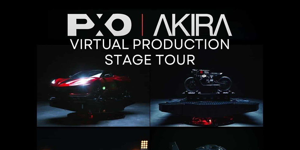 Virtual production stage tour 