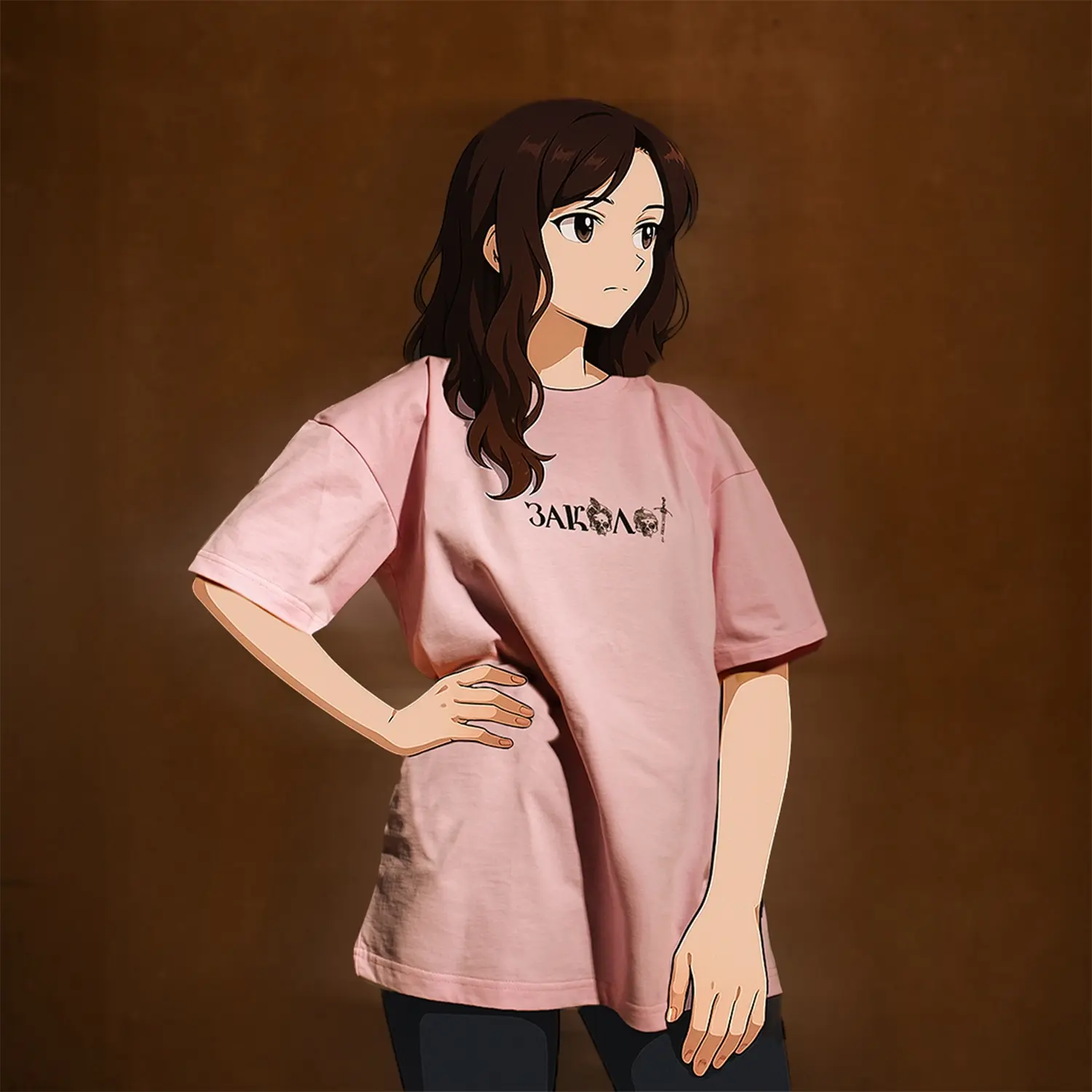 Заколот Basic T-Shirt Pink