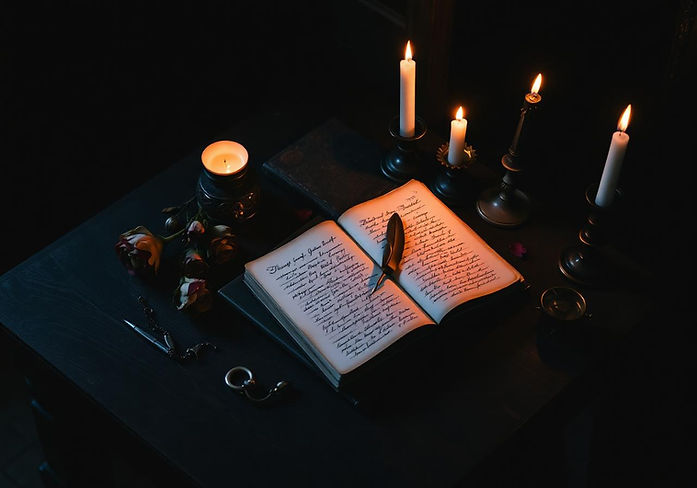 book on table