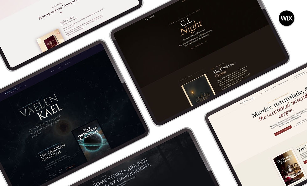author website templates