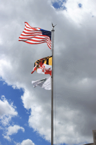 Donate Life Month: Flag Raising at UMMC