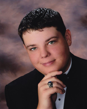 Zach's senior class portrait.