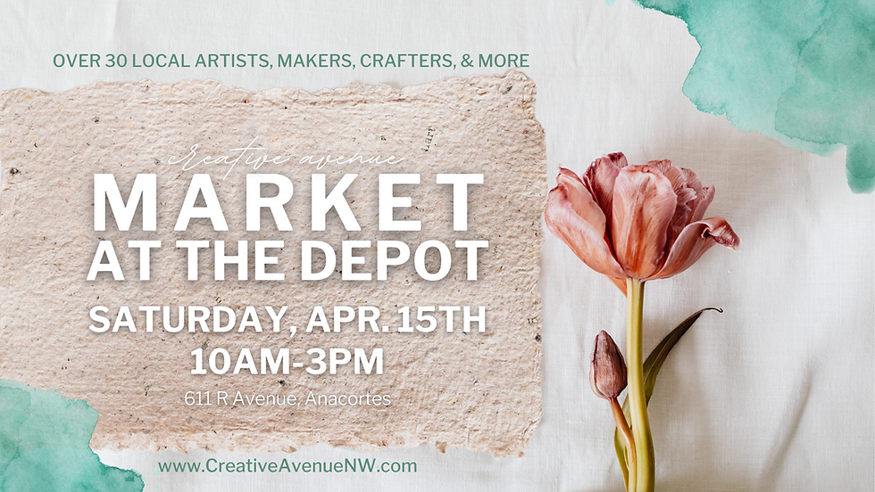 Creative Avenue Market at the Depot | April 15th