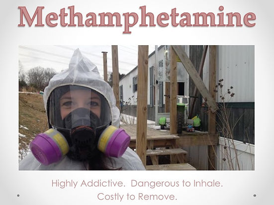 Protected and ready to test for Methamphetamine
