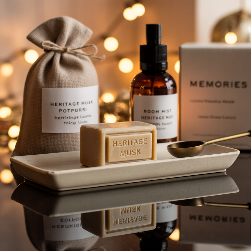 The Thing Lab heritage musk product set