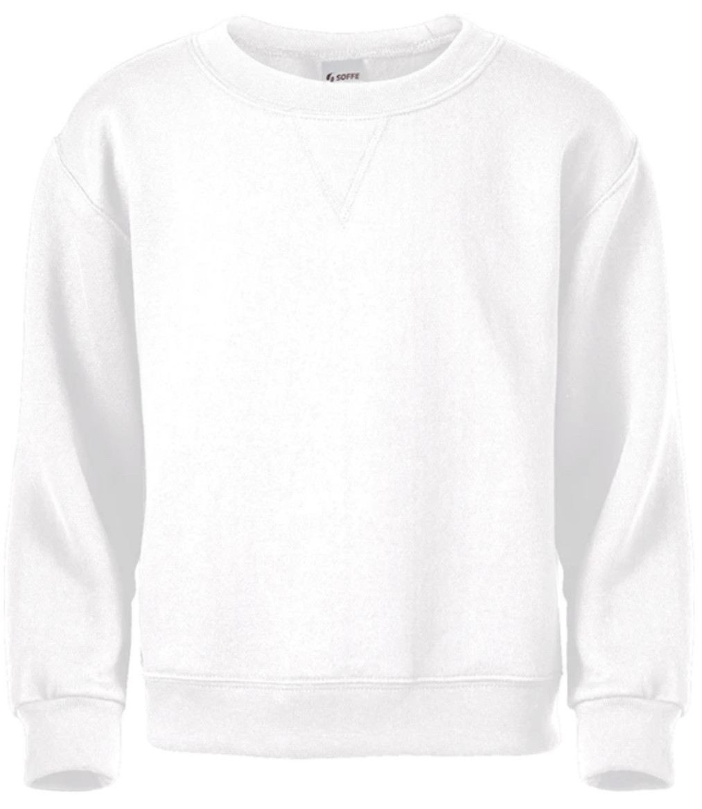 Basic White Crewneck
