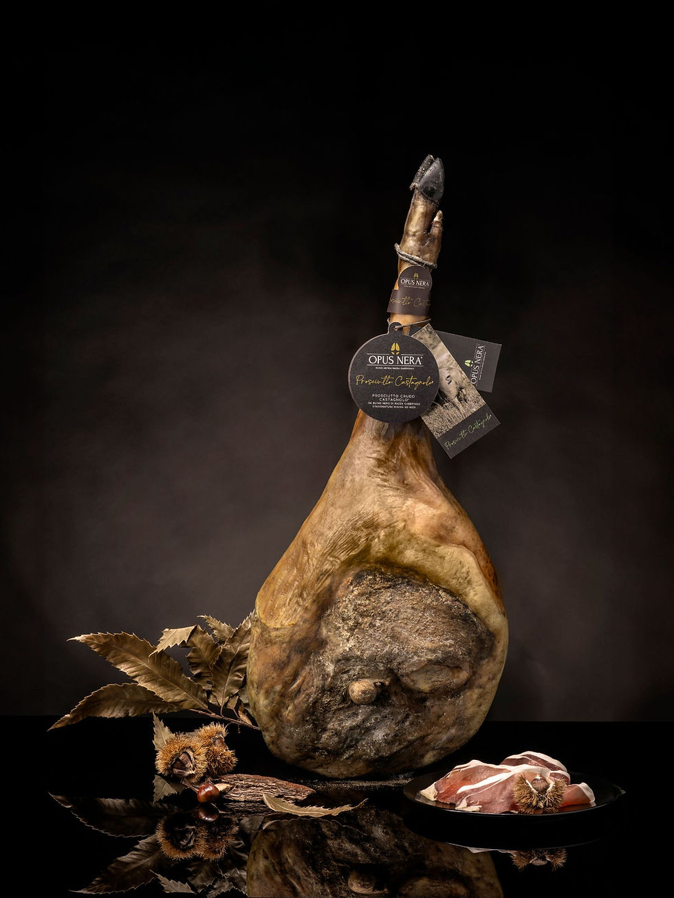 Prosciutto Castagnolo linea Opus Nera