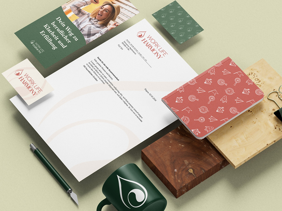 Work Life Harmony mockup