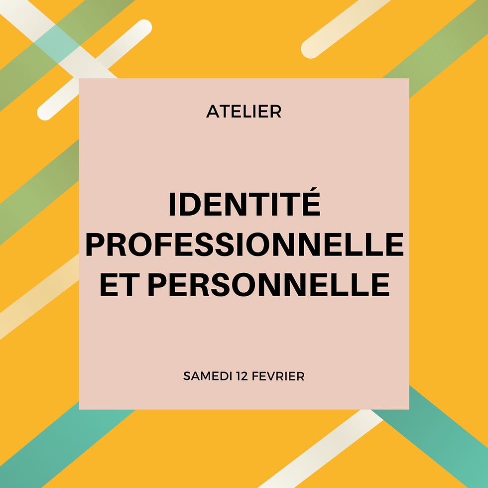 Identité professionnelle et personnelle